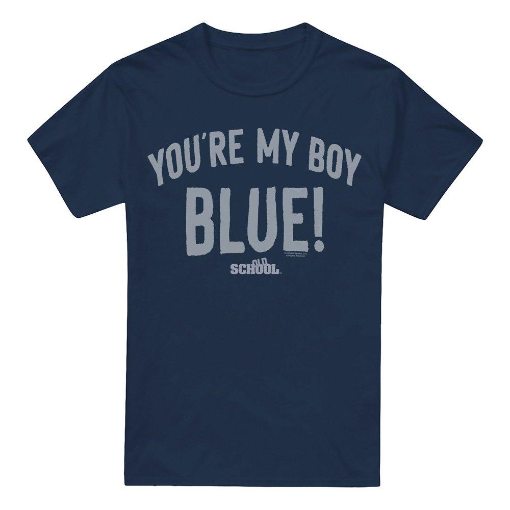 Navy - Other - Old School The My Boy Blue Unisex Adult T Shirt N - 4