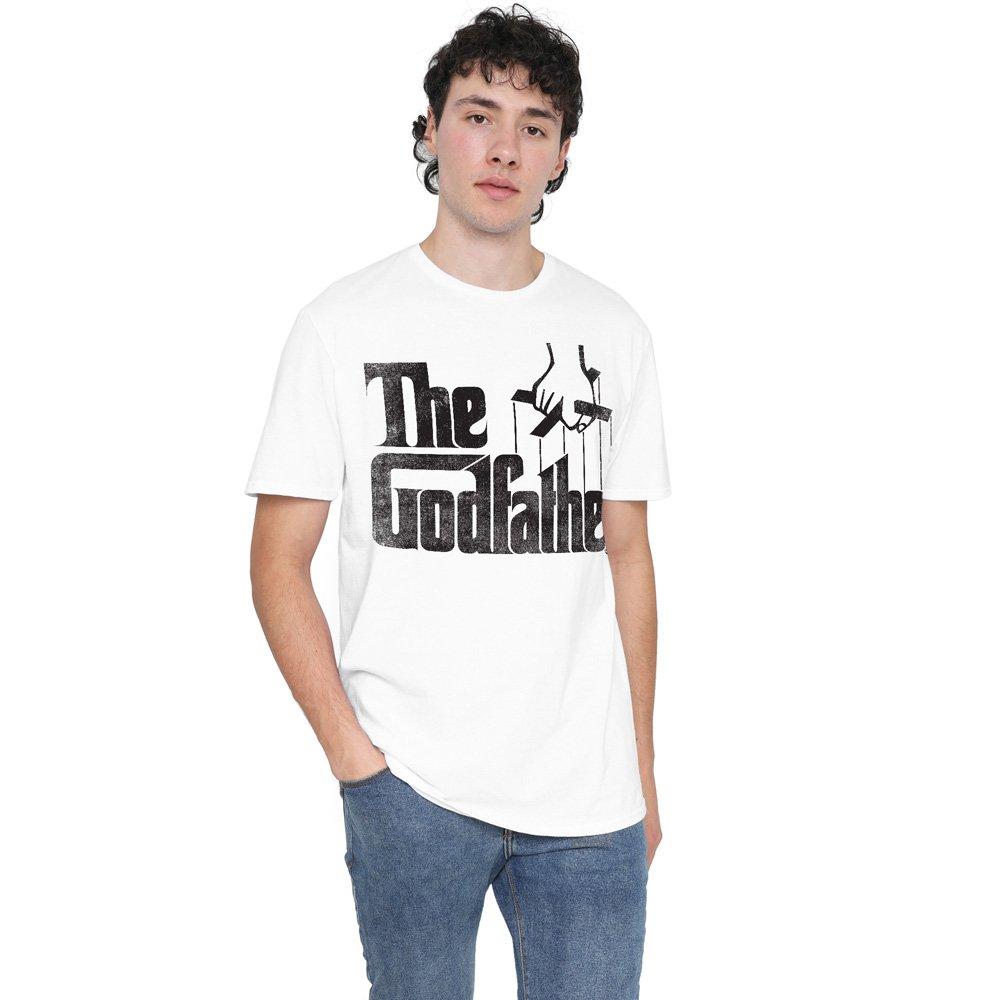 White - Other - Godfather Logo Unisex Adult T Shirt White - 1