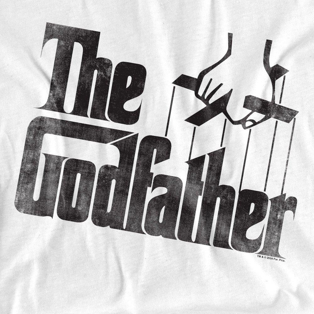 White - Other - Godfather Logo Unisex Adult T Shirt White - 2