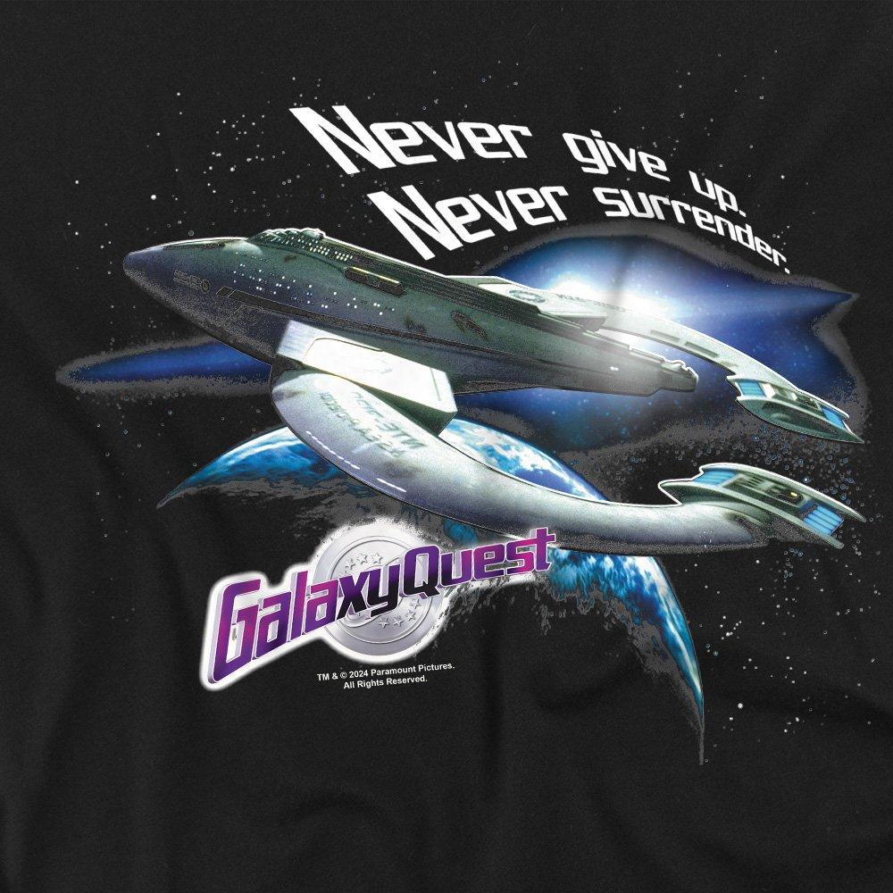 Black - Other - Galaxy Quest Never Surrender Unisex T Shirt Black - 2