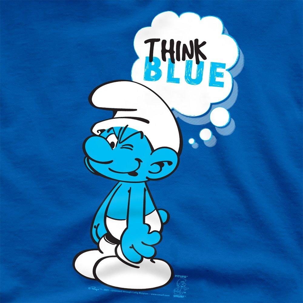 Royal - Other - The Smurfs Think Blue T Shirt Royal - 2