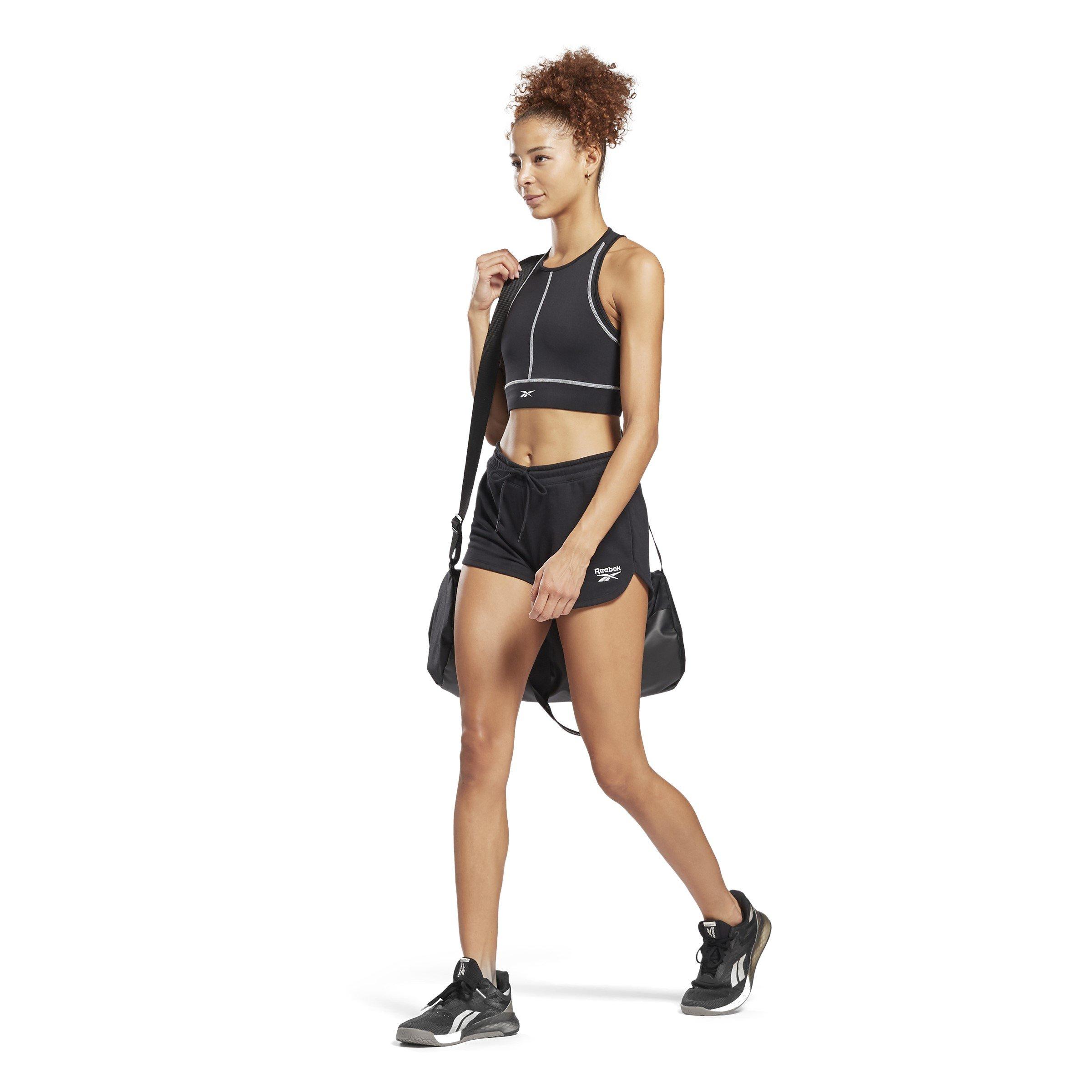 Sort - Reebok - Identity French Terry Shorts Womens Gym Short - 3