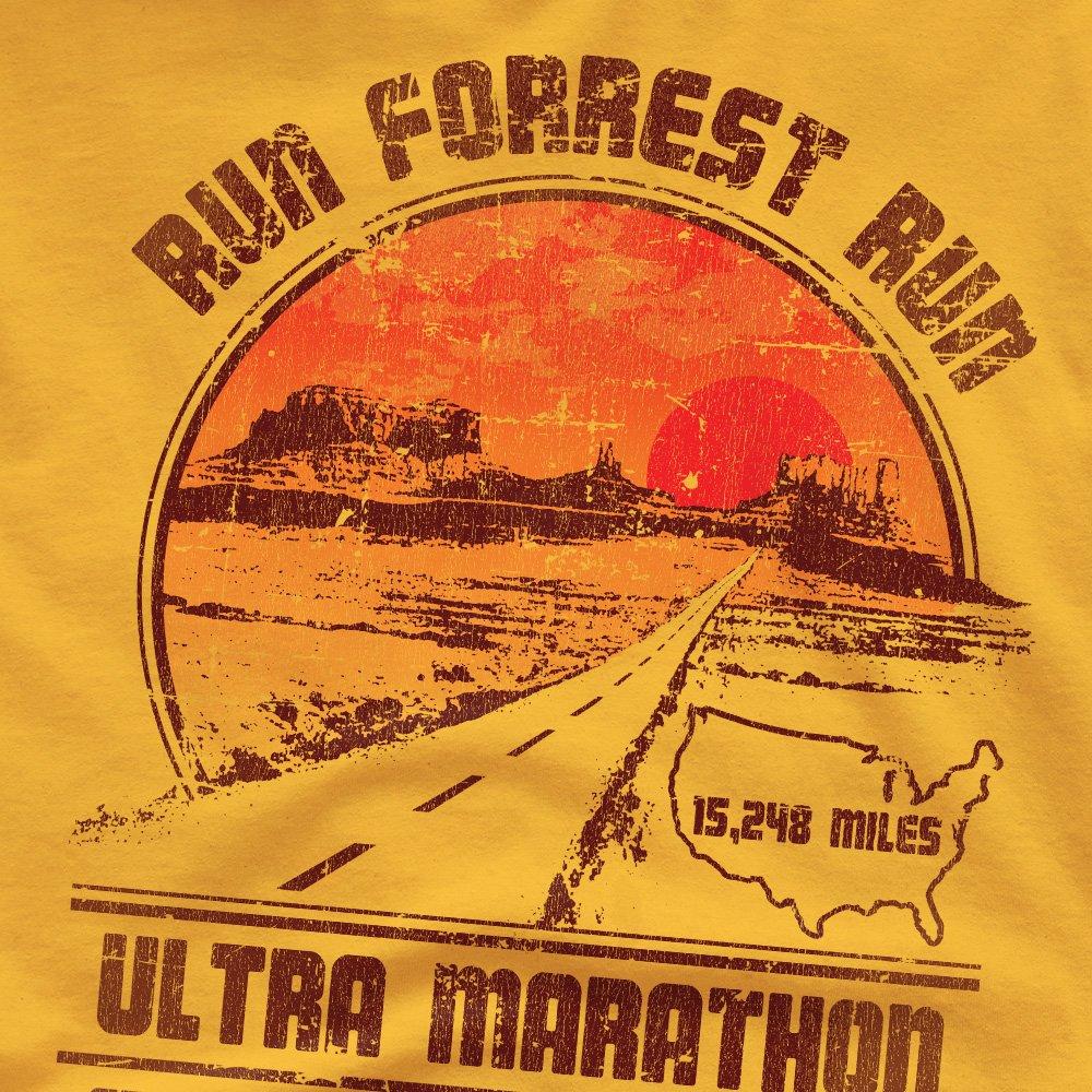 Gold - Other - Forrest Gump Ultra Marathon Unisex T Shirt Gold - 2