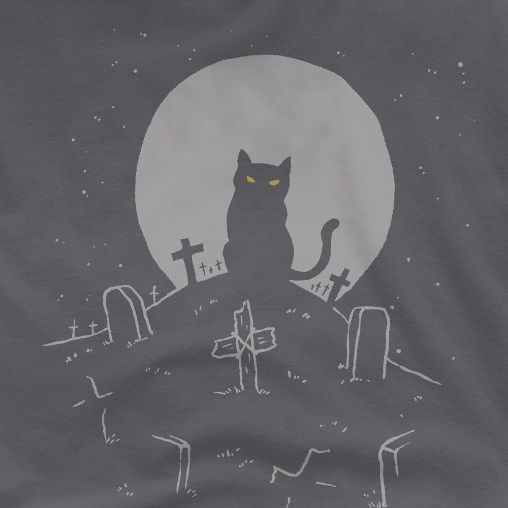 Black - Other - Pet Semetary Cat With Tombstones Unisex Adult T Sh - 2