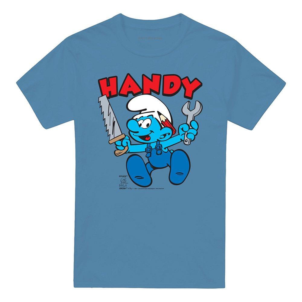 Blue - Other - Smurfs Handy T Shirt Carolina Blue - 4