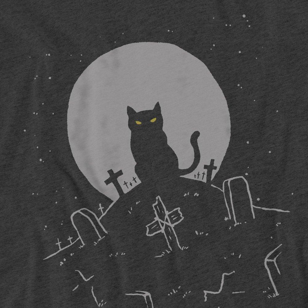 Charcoal - Other - Pet Semetary Cat With Tombstones-Uk Heather-Charco - 2