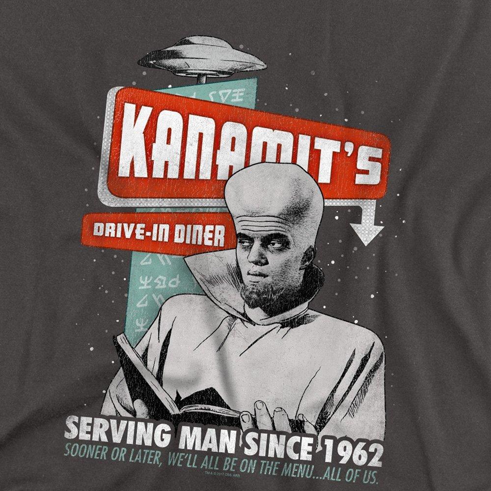Charcoal - Other - Twilight Zone Kanamits Diner Long Sleeve T-Shirt - 2