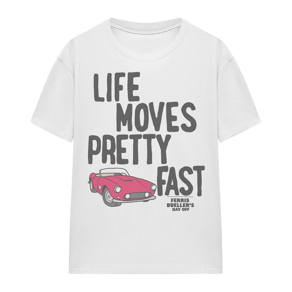 White - Other - Ferris Bueller The Slow Down T-Shirt White - 4