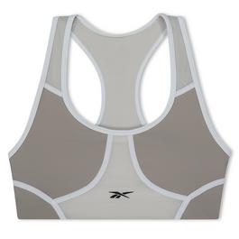 Reebok Lux Racer Colorblocked Padded Bra Womens Medium Impact Sports