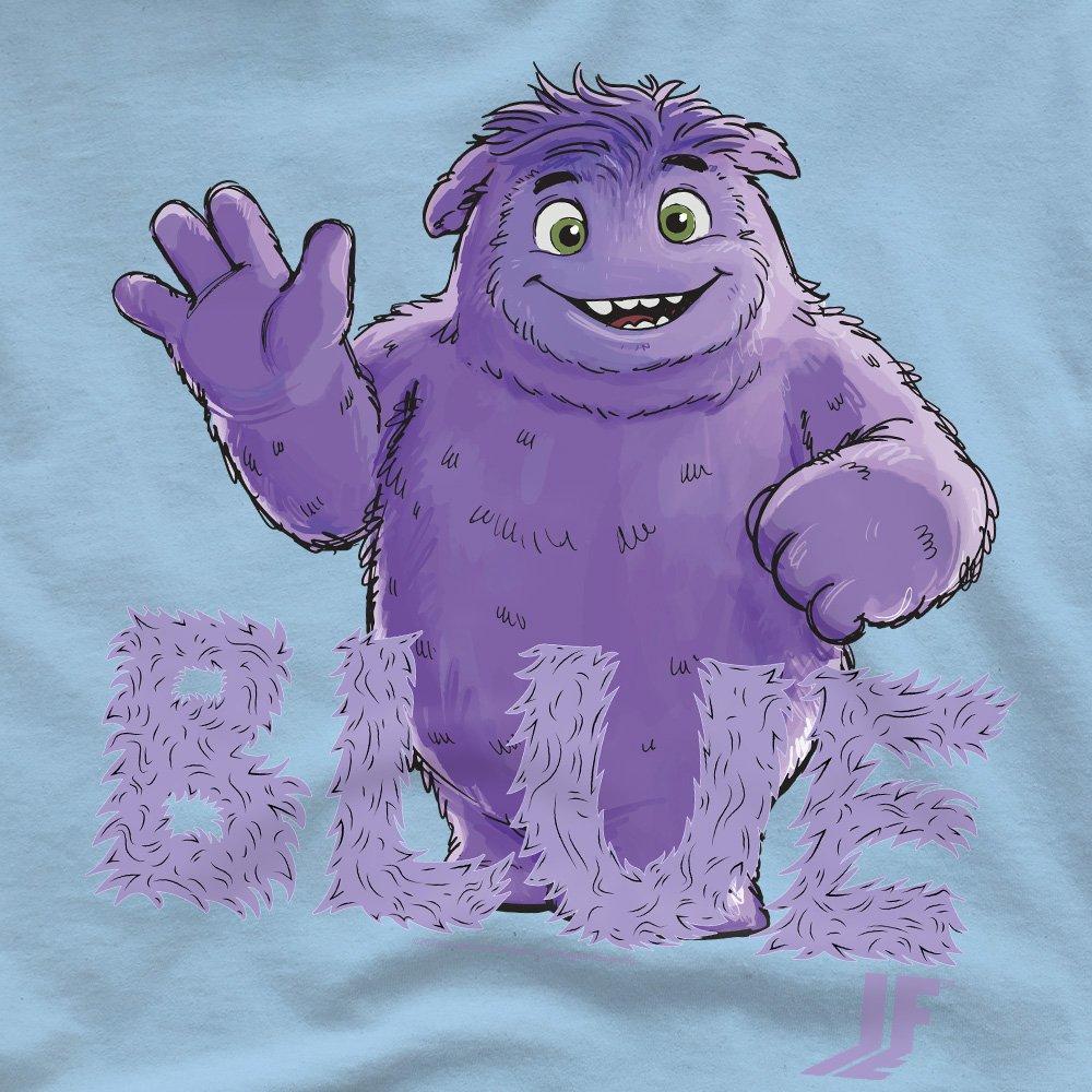 Light Blue - Other - If Movie Imaginary Friends Blue Waving Unisex Adul - 2