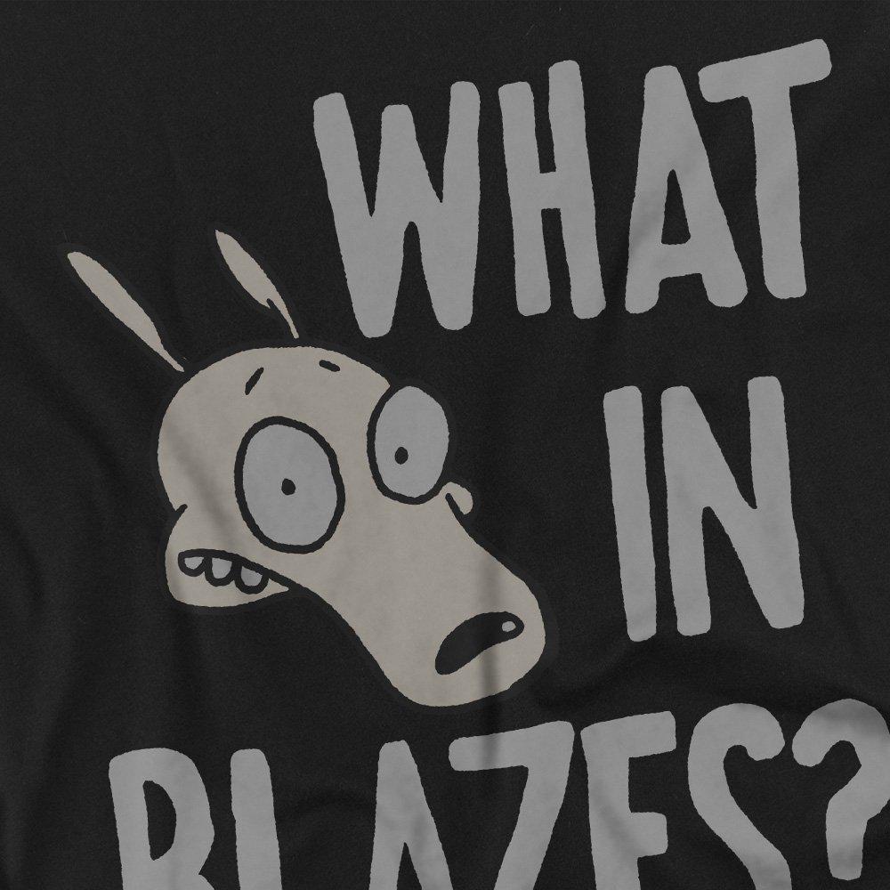 Black - Other - RockoS Modern Life What In Blazes? Unisex Adult T - 2