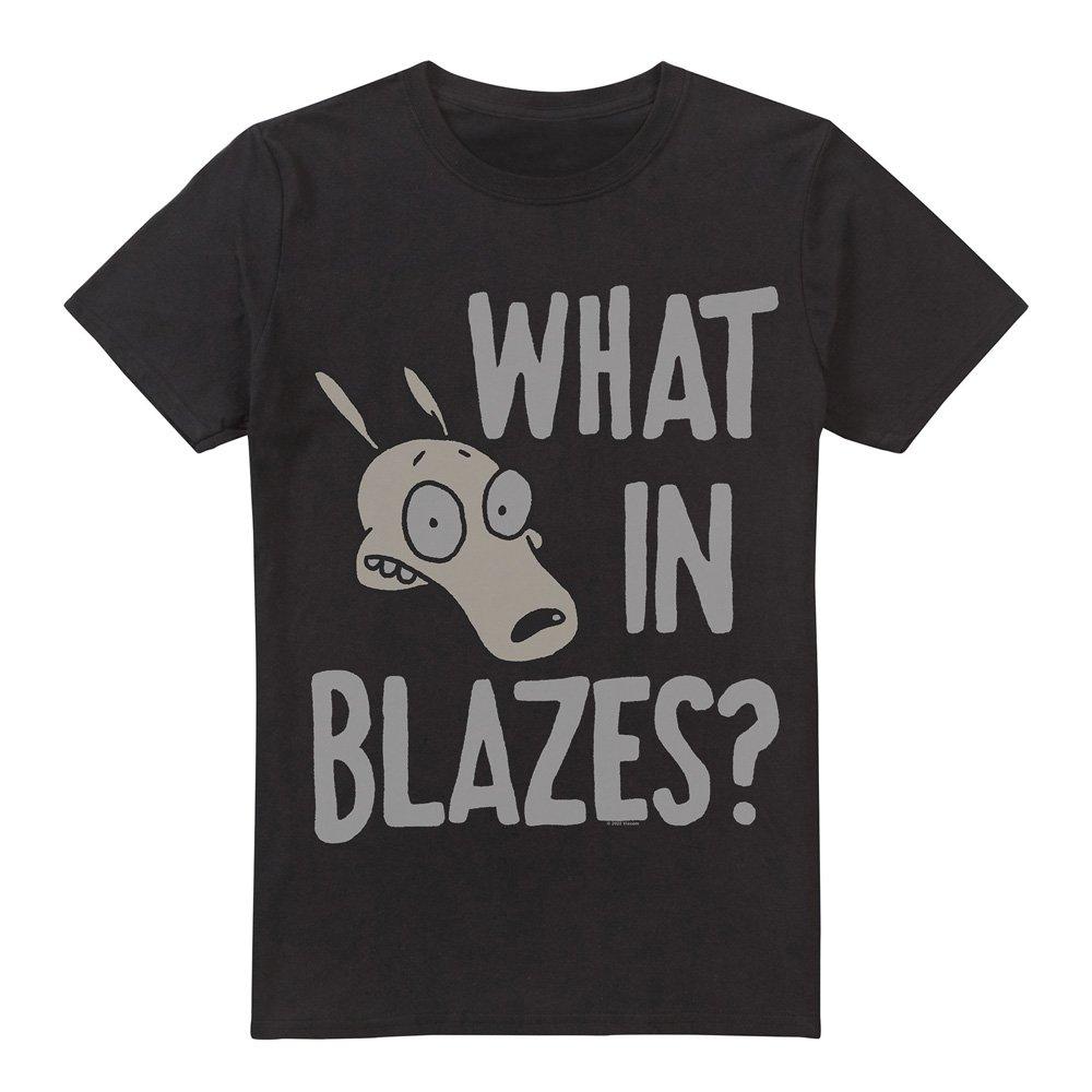 Black - Other - RockoS Modern Life What In Blazes? Unisex Adult T - 4