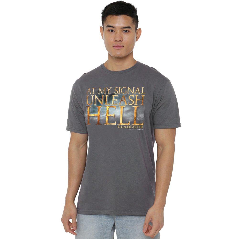 Black - Other - Gladiator Unleash Hell Unisex T Shirt Black - 1