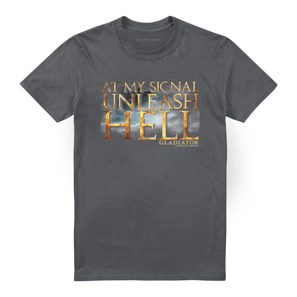 Black - Other - Gladiator Unleash Hell Unisex T Shirt Black - 4