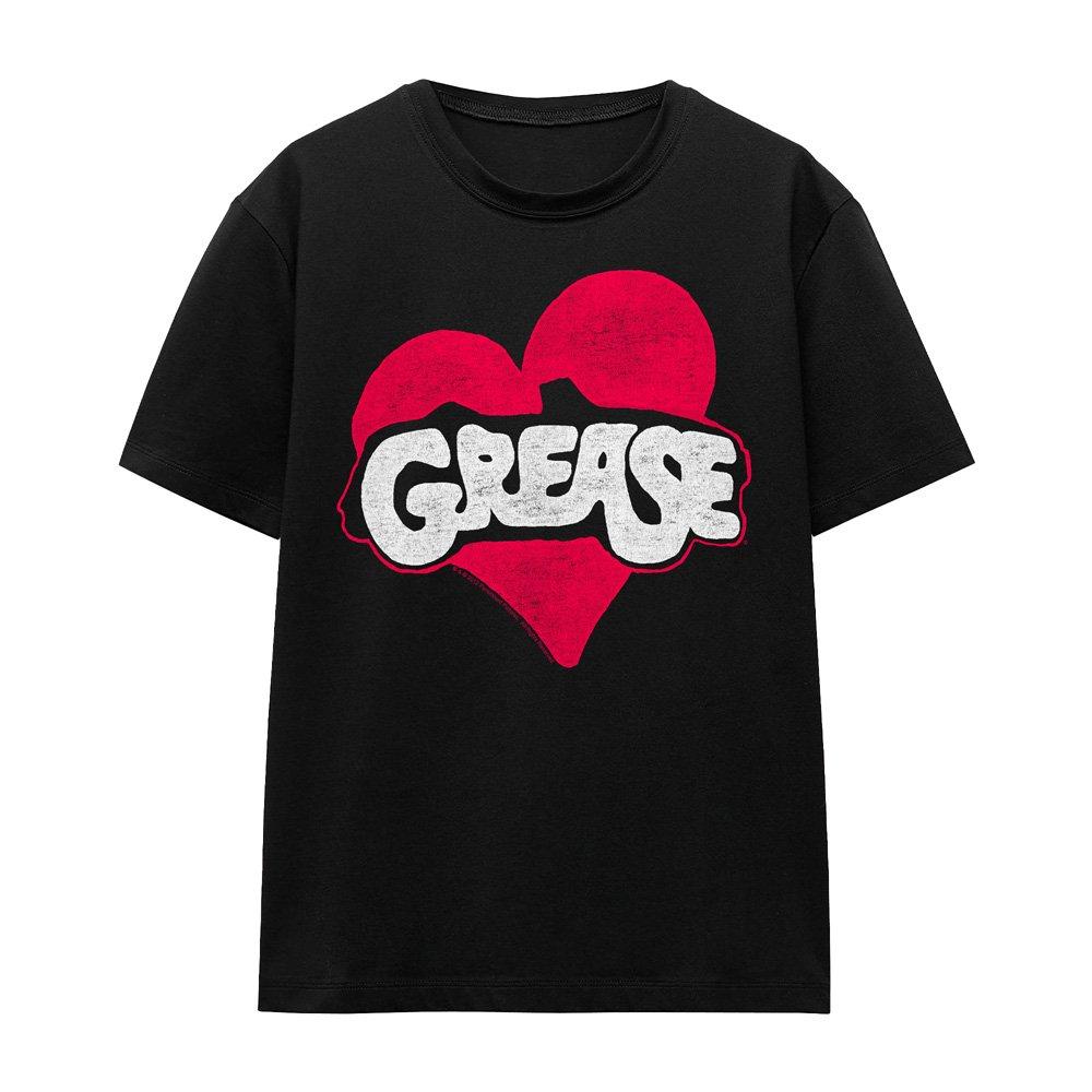 Black - Other - Grease Heart T-Shirt Black - 4