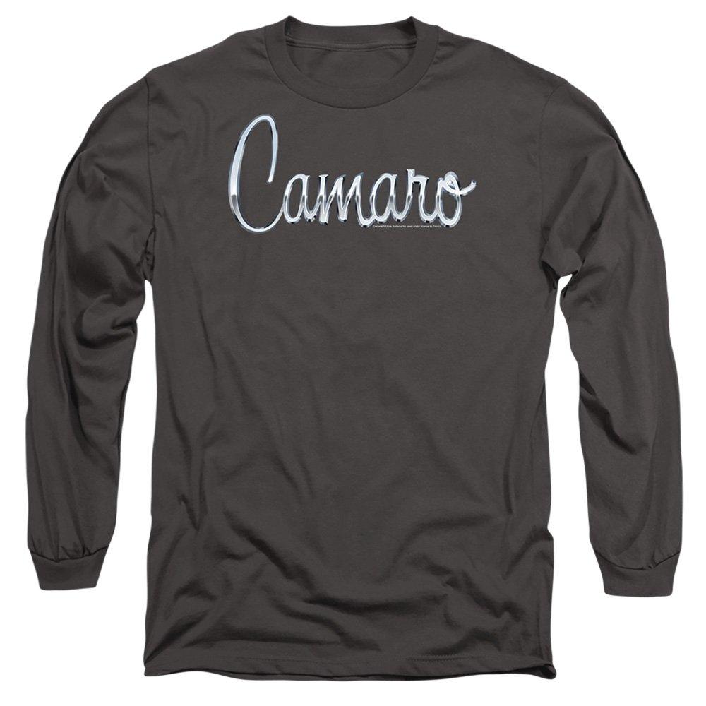 Charcoal - Other - Chevrolet Classic Camaro Metal Long Sleeve T-Shirt - 1
