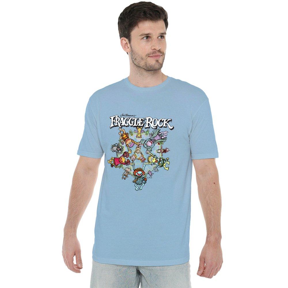 Light Blue - Other - Fraggle Rock Spinning Gang T Shirt Light Blue - 1