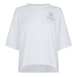 Reebok Les MillsÂ¿ Cropped Graphic T-Shirt Womens Gym Top
