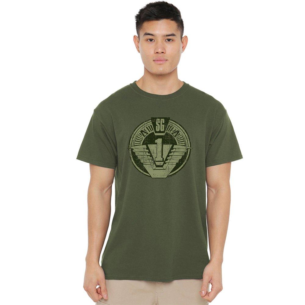 Green - Other - Stargate Sg1 Distressed T Shirt Military Green - 1