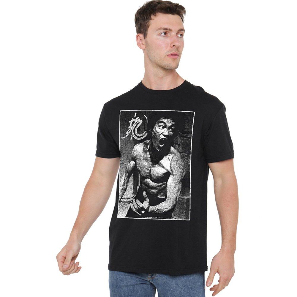 Black - Other - Bruce Lee Focused Rage T Shirt Black - 1