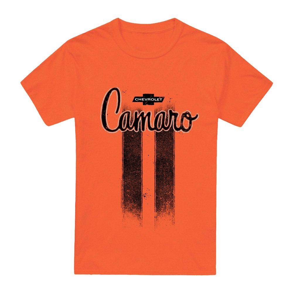 Orange - Other - Chevrolet Camaro Stripes T Shirt Orange - 4