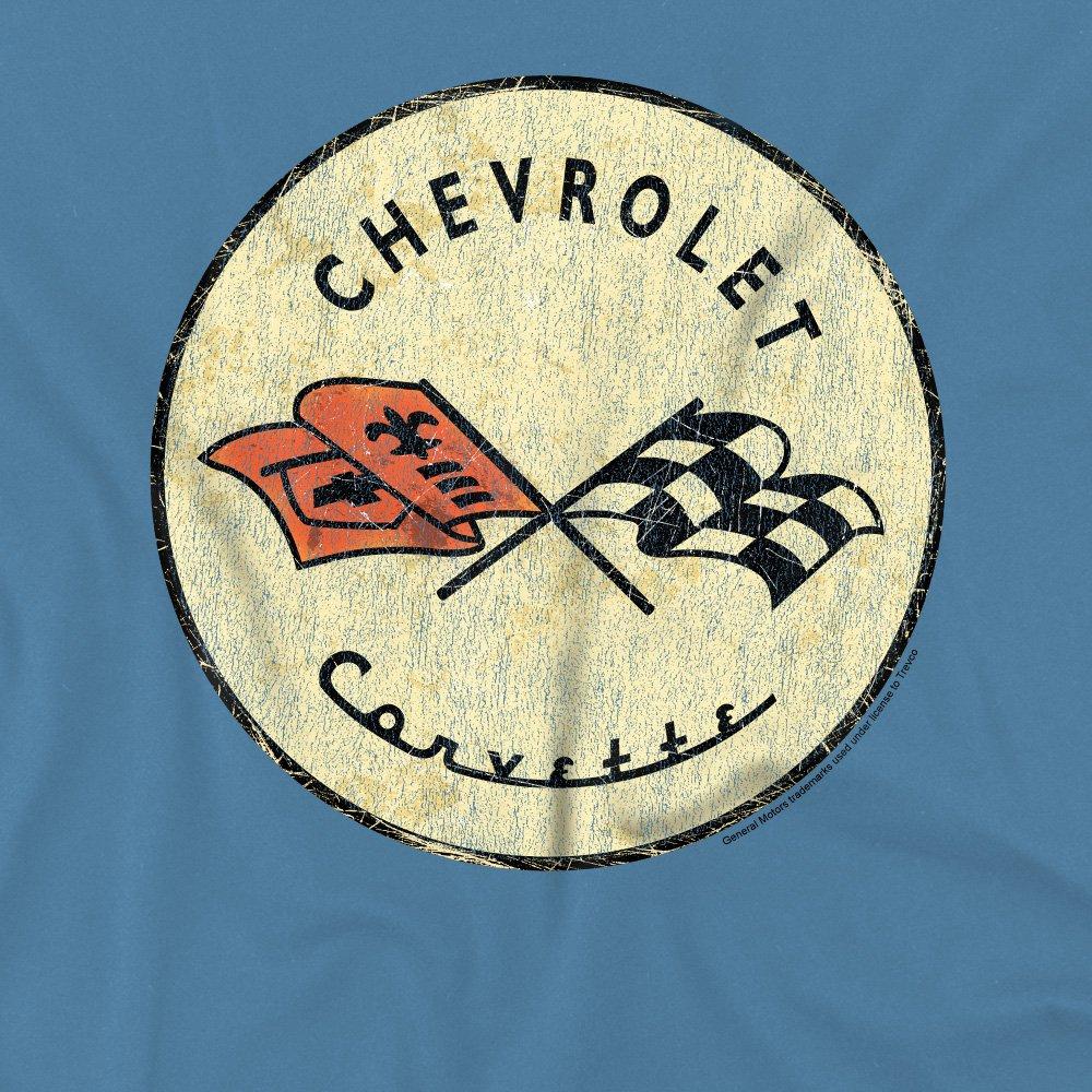 Blue - Other - Chevrolet Old Vette T Shirt Carolina Blue - 2