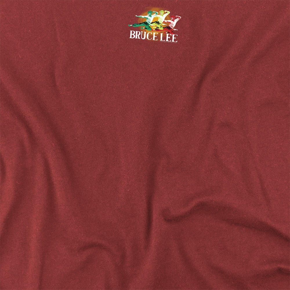 Red - Other - Bruce Lee Tri Color T Shirt Cardinal - 2