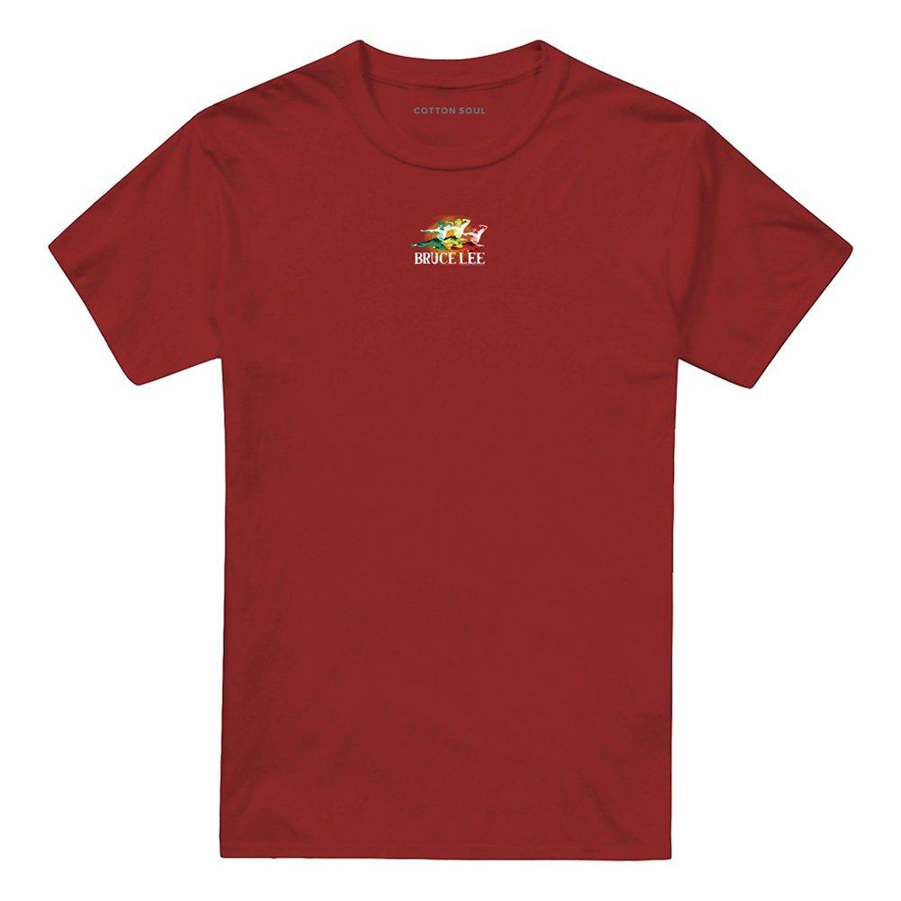 Red - Other - Bruce Lee Tri Color T Shirt Cardinal - 4