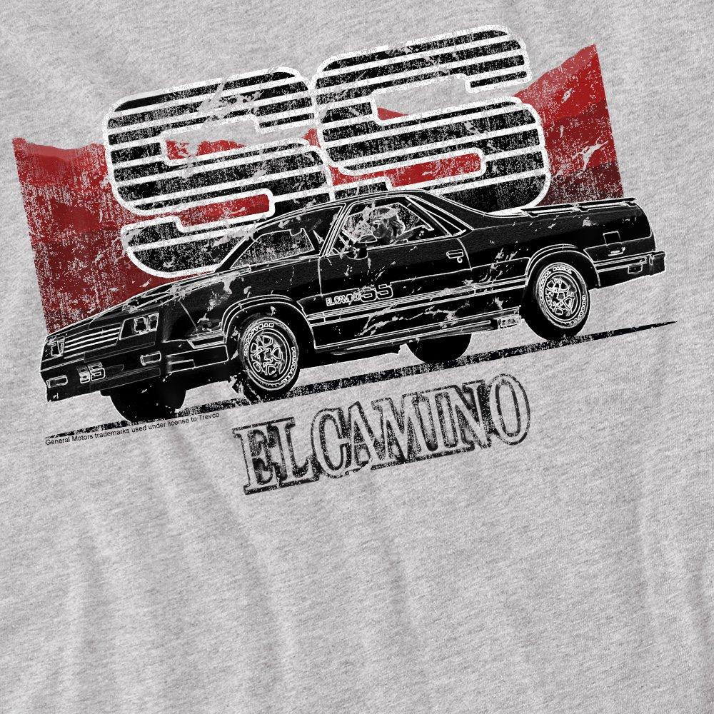 Grey - Other - Chevrolet El Camino Ss Mountains T Shirt Athletic - 2