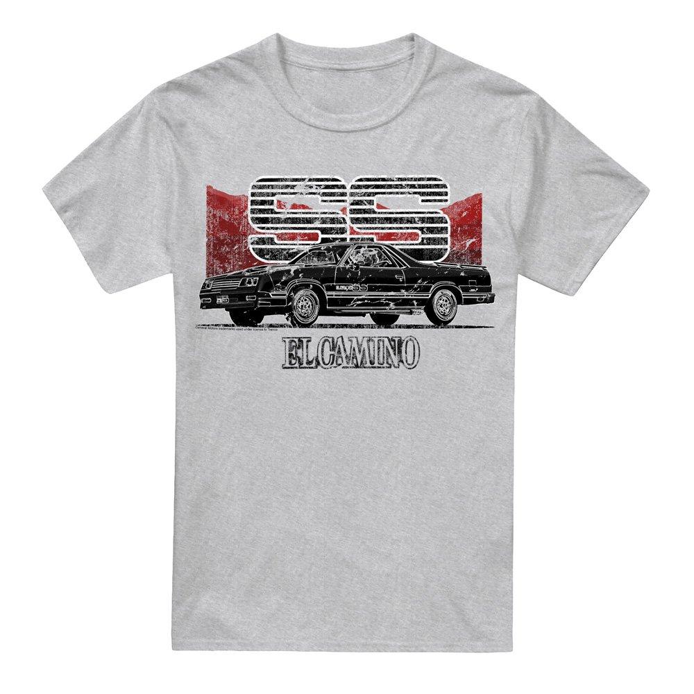 Grey - Other - Chevrolet El Camino Ss Mountains T Shirt Athletic - 4