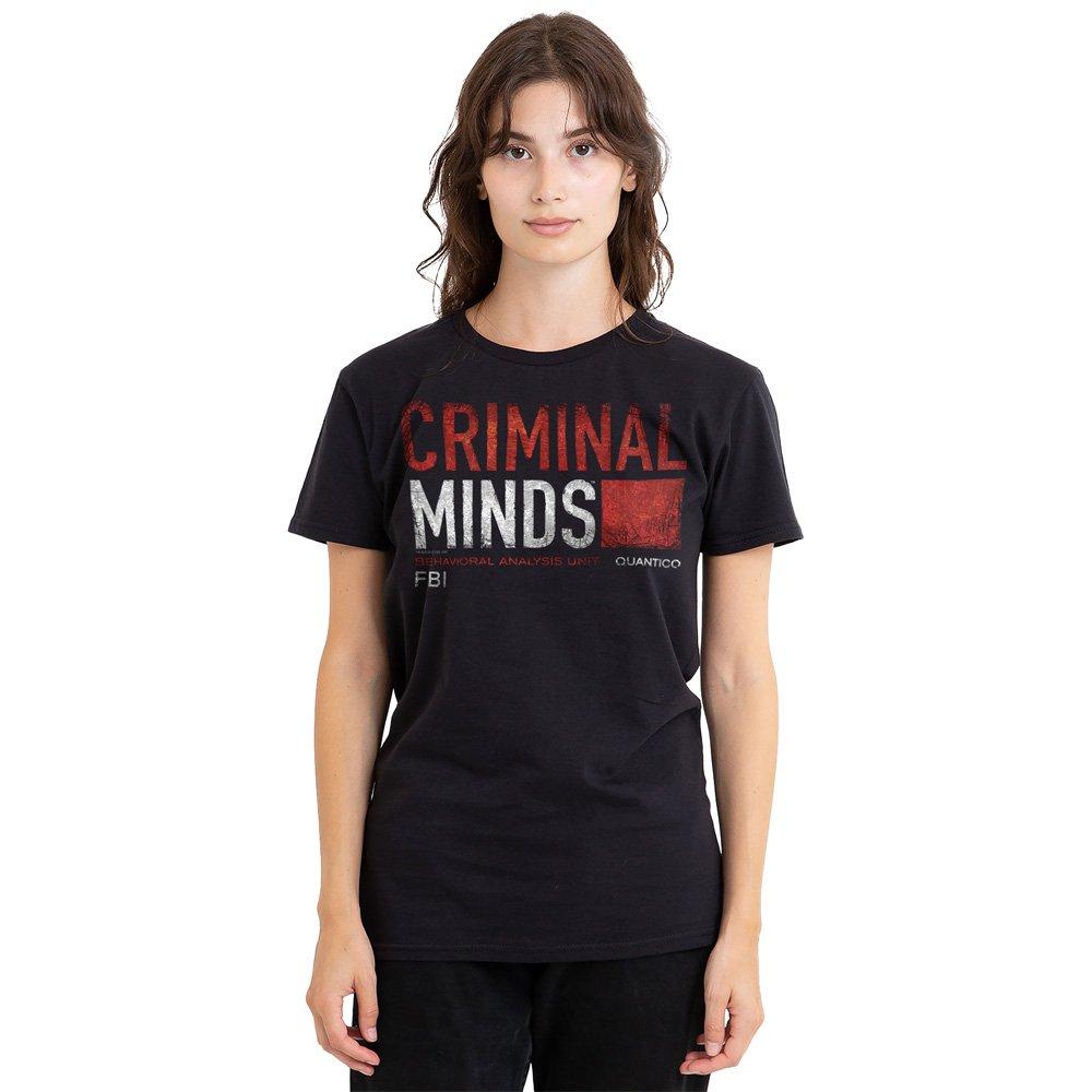 Black - Other - Criminal Minds Title Card Ladies T Shirt Black - 1
