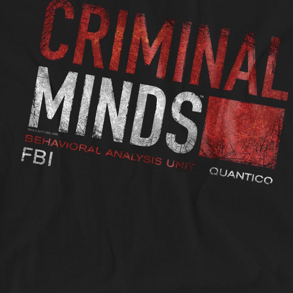 Black - Other - Criminal Minds Title Card Ladies T Shirt Black - 2
