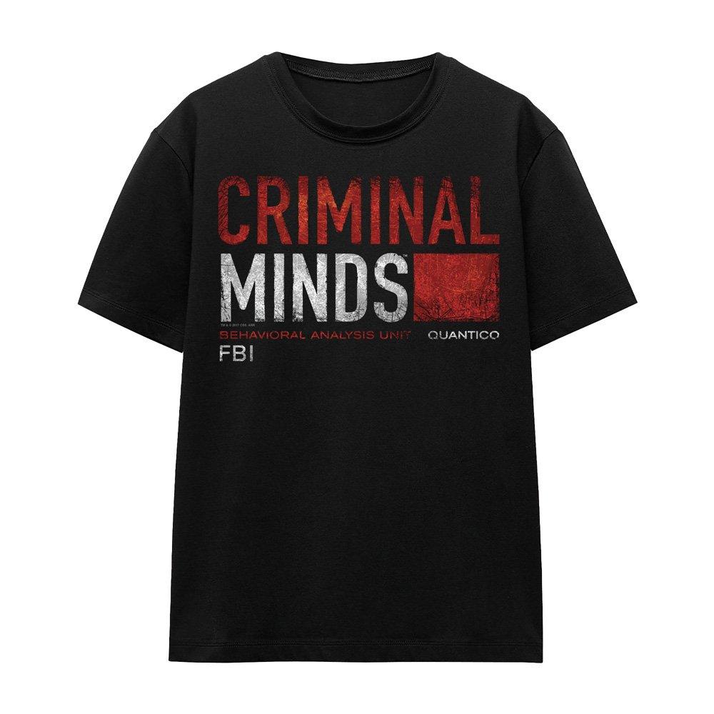 Black - Other - Criminal Minds Title Card Ladies T Shirt Black - 4