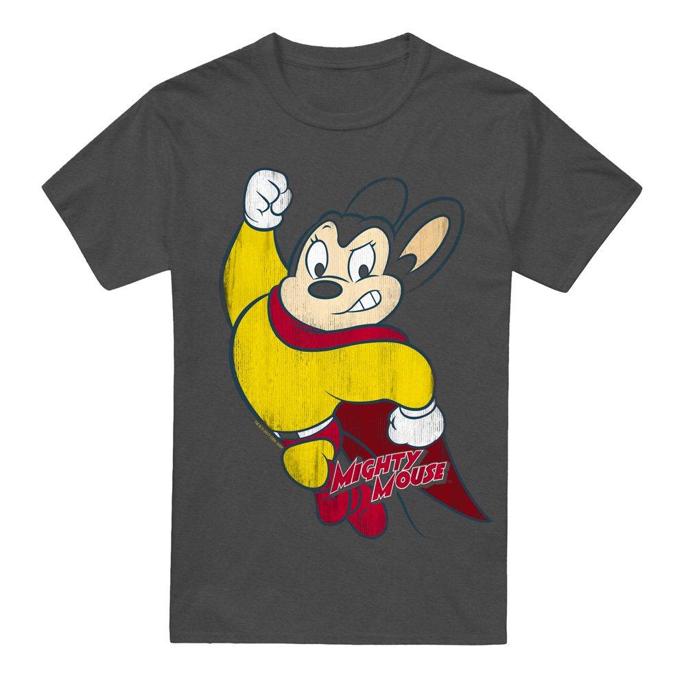 Charcoal - Other - Mighty Mouse Classic Hero T-Shirt Charcoal - 4