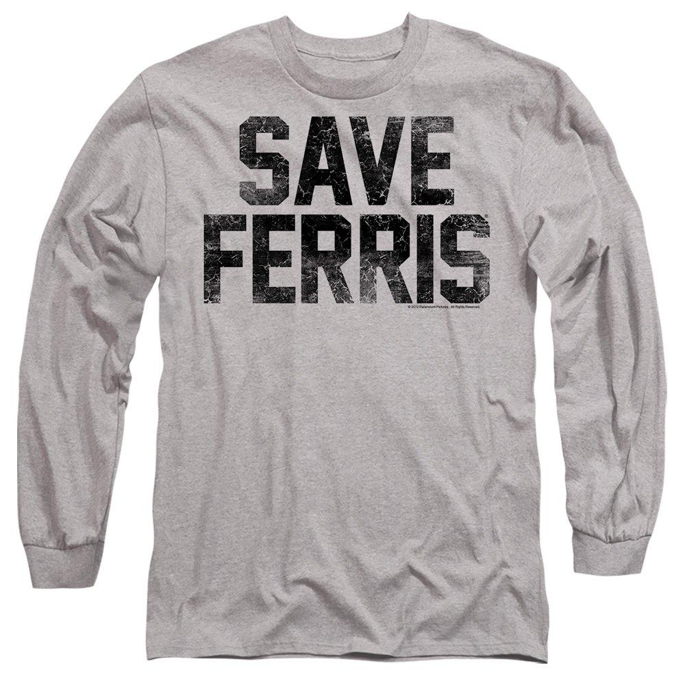 Other Ferris Bueller Save Ferris Mens Long Sleeve T Shir