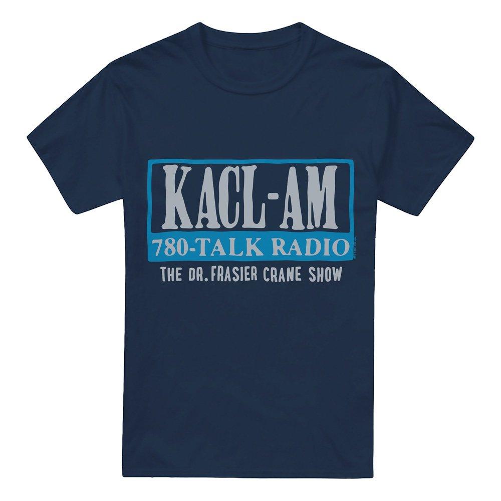 Navy - Other - Frasier The Kaclam Talk Unisex Adult T Shirt Navy - 4