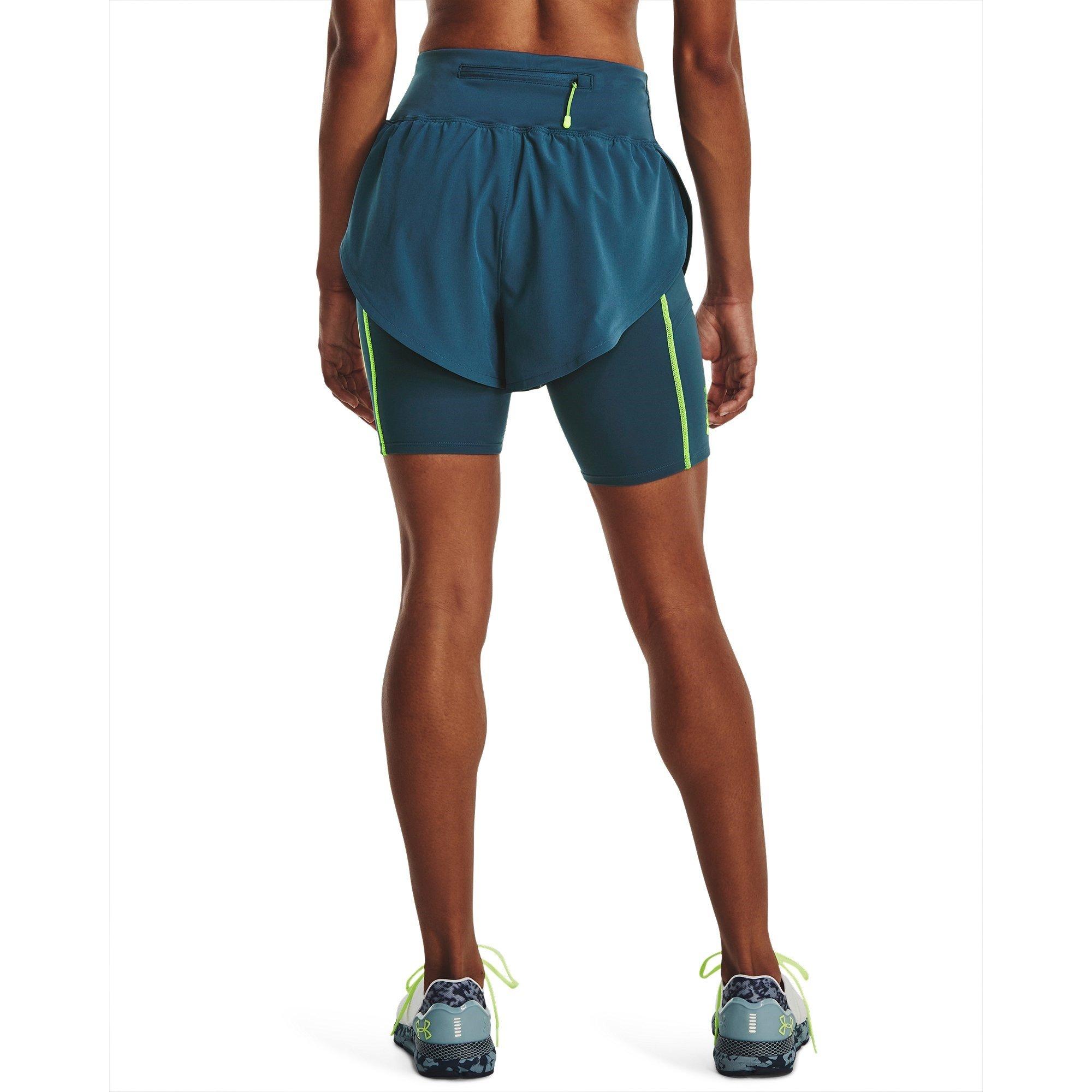 Blue - Under Armour - Performance Gym Shorts - 3