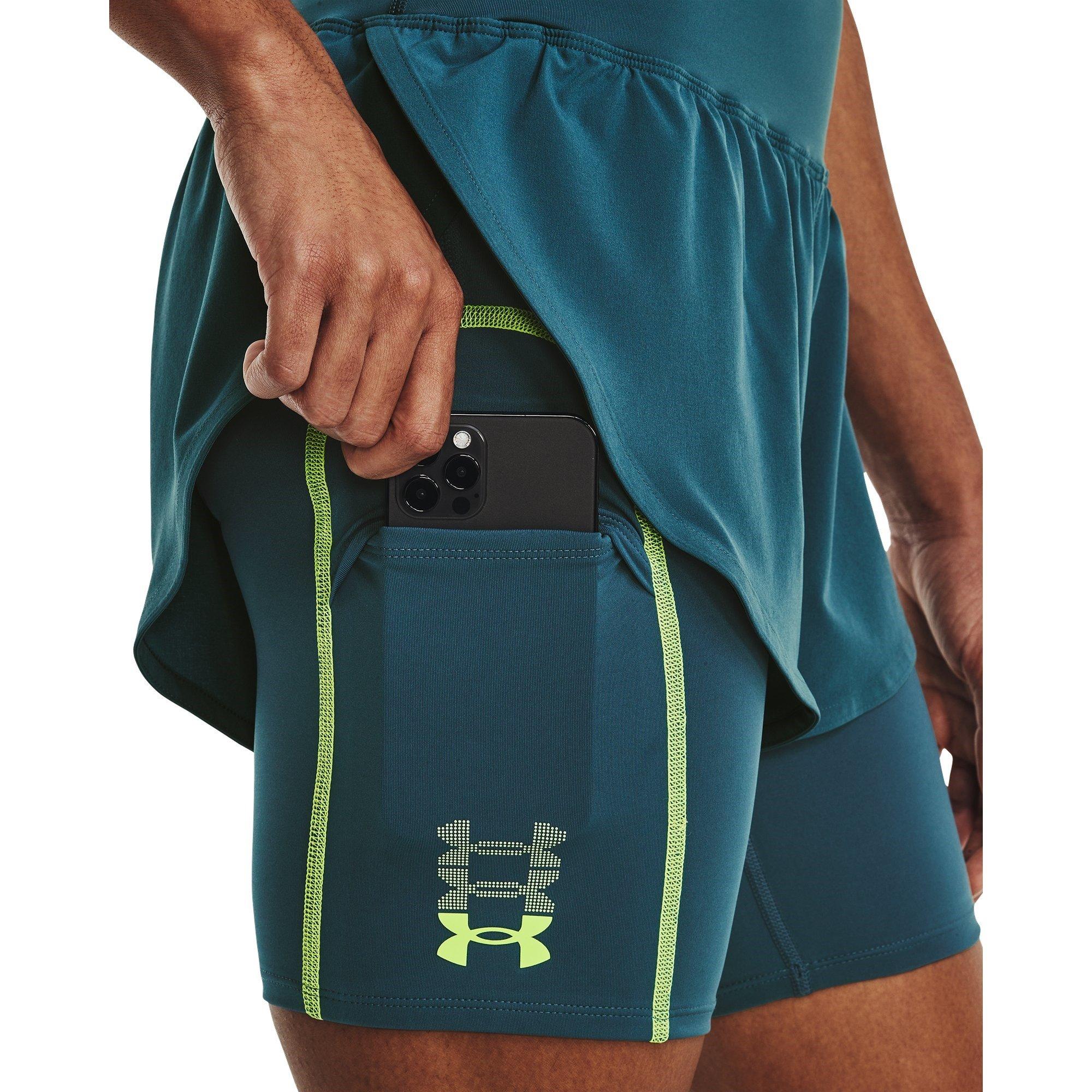 Blue - Under Armour - Performance Gym Shorts - 7