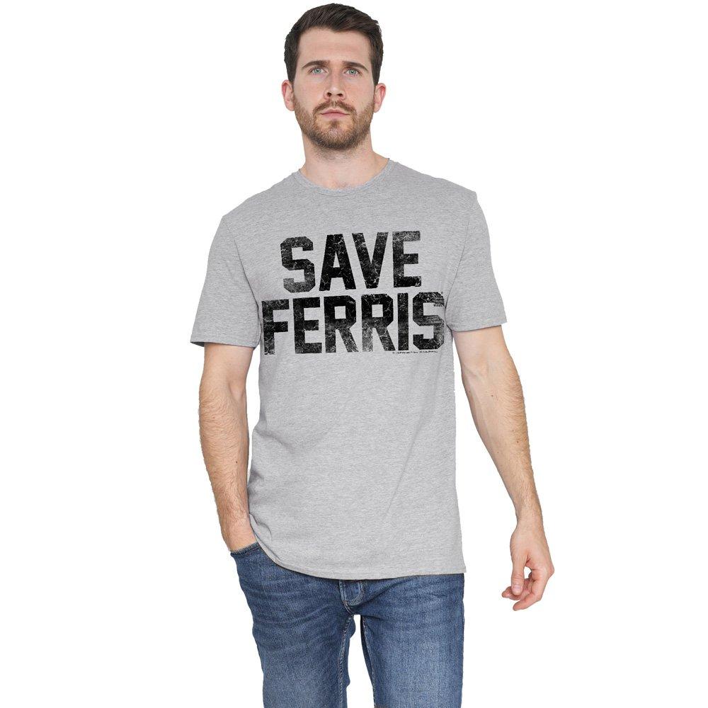 Light Grey - Other - Ferris Bueller Save Ferris T-Shirt Athletic Heath - 1