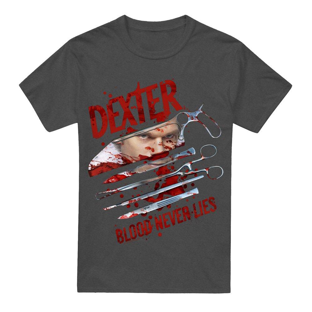 Charcoal - Other - Dexter Blood Never Lies T-Shirt Charcoal - 4