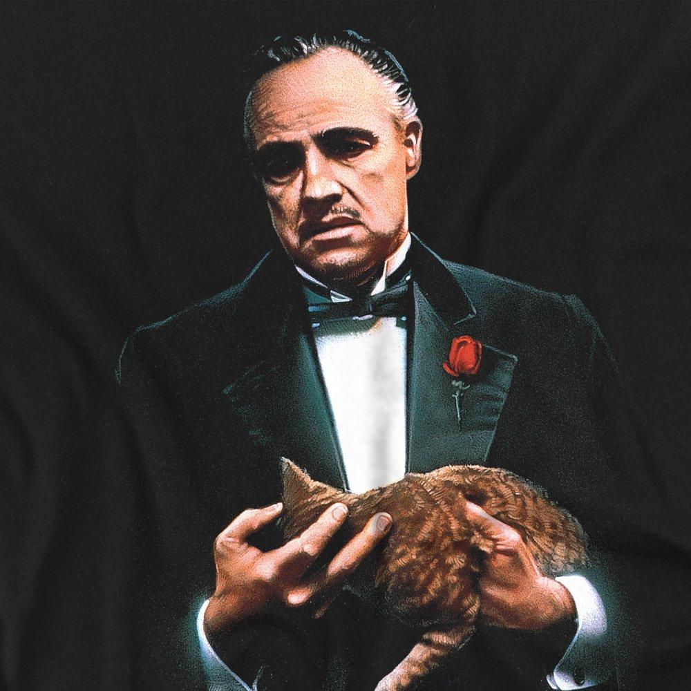 Black - Other - Godfather Painted Poster Mens Long Sleeve T Shirt - 2