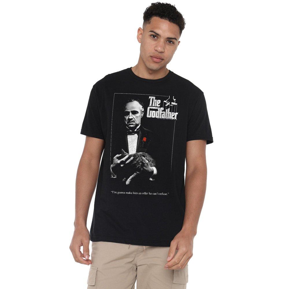 Black - Other - Godfather Poster T-Shirt Black - 1