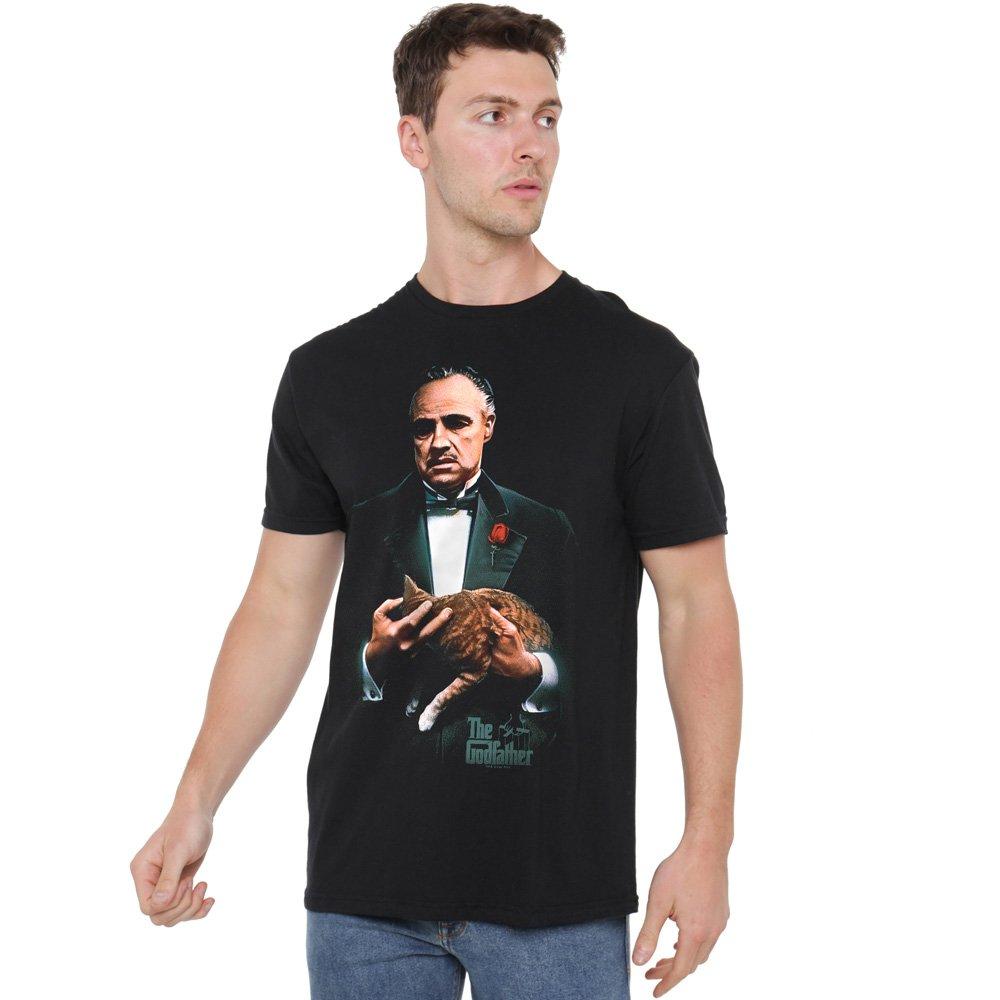 Black - Other - Godfather Painted Poster T-Shirt Black - 1