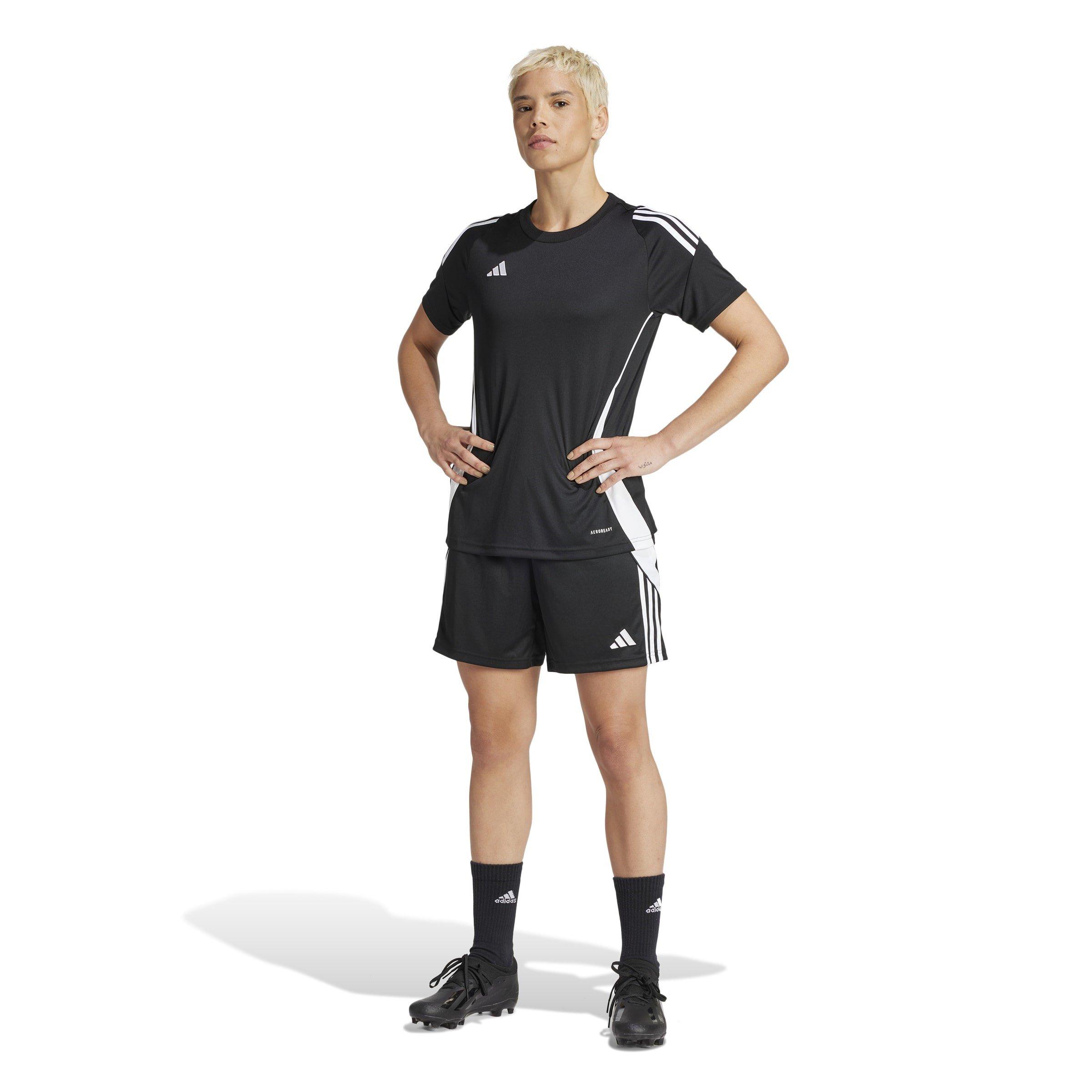 Schwarz - adidas - Womens Tiro 24 Training Short - 8