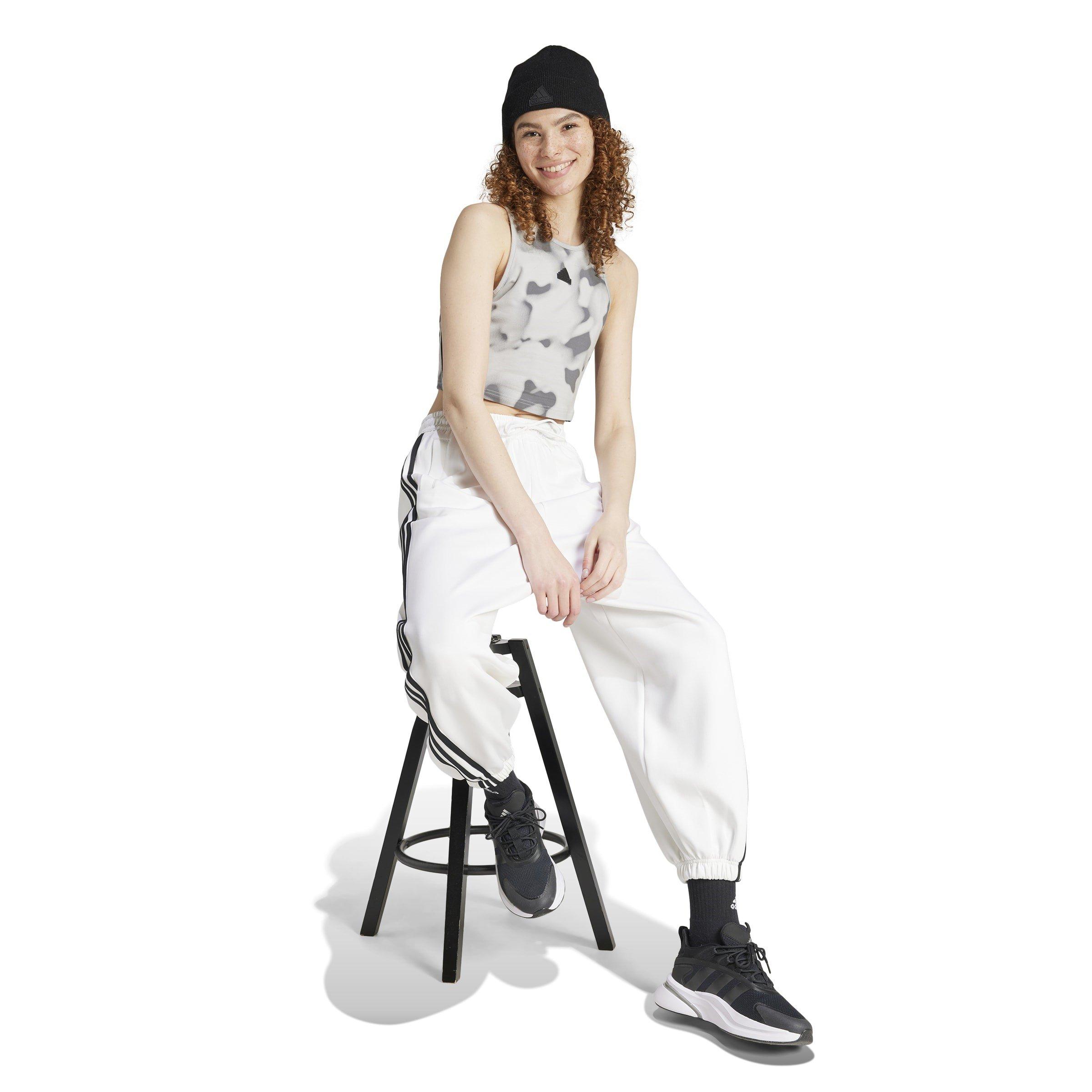 Multi/Grey Four - adidas - Future Icons 3-Stripes Tank Top Womens - 6