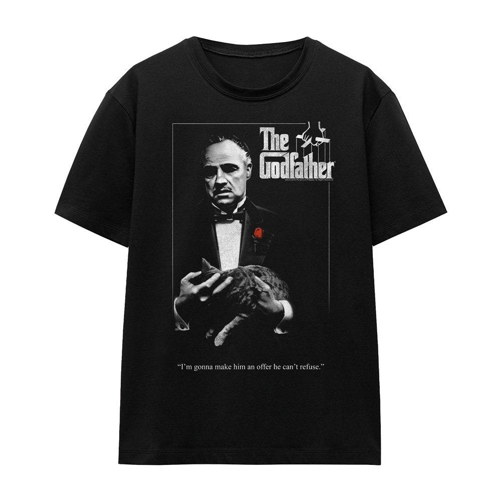 Black - Other - Godfather Poster Ladies T Shirt Black - 4