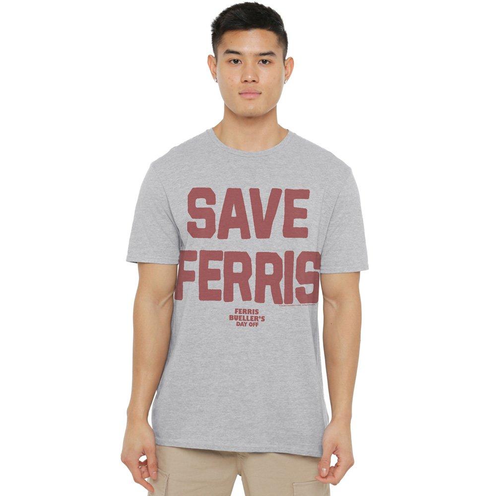 Light Grey - Other - Ferris Bueller The Save Ferris Unisex Adult T Shir - 1