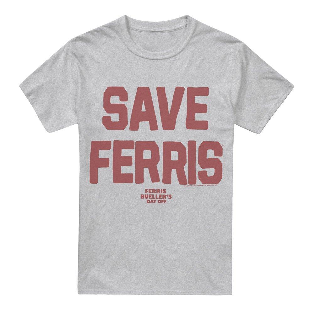 Light Grey - Other - Ferris Bueller The Save Ferris Unisex Adult T Shir - 4