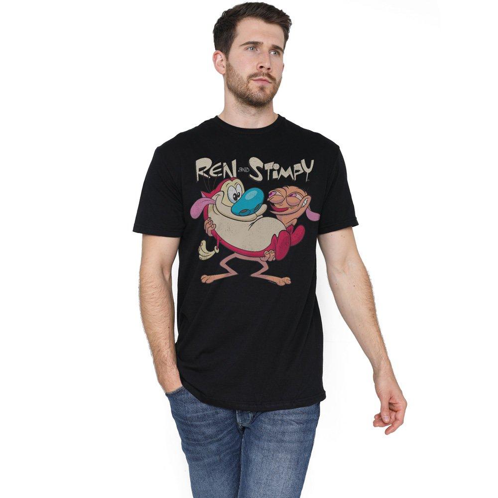 Black - Other - Ren And Stimpy Two Of A Kind T-Shirt Black - 1