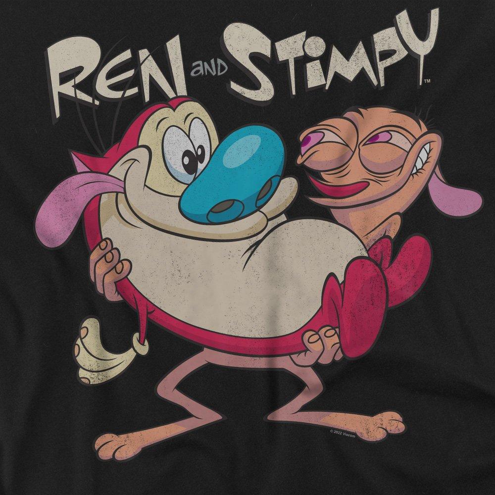 Black - Other - Ren And Stimpy Two Of A Kind T-Shirt Black - 2
